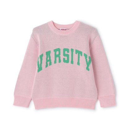 【可機洗】標誌針織衫