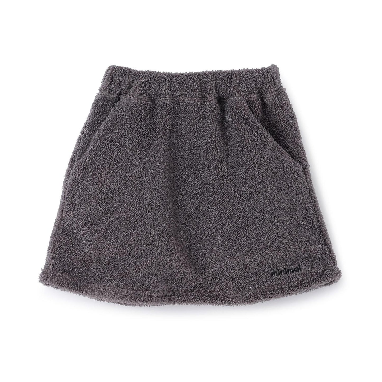 羊羔絨半身裙