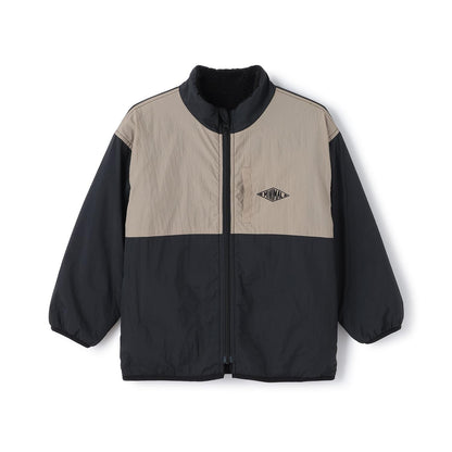 雙面配色羊羔絨外套