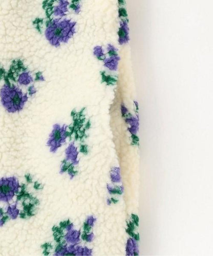 拼接羊羔絨夾克【韓國時尚】