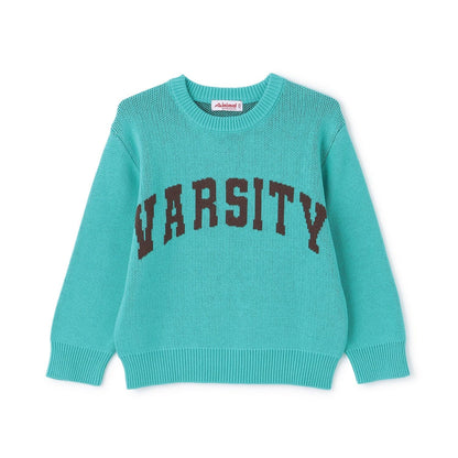 【可機洗】標誌針織衫