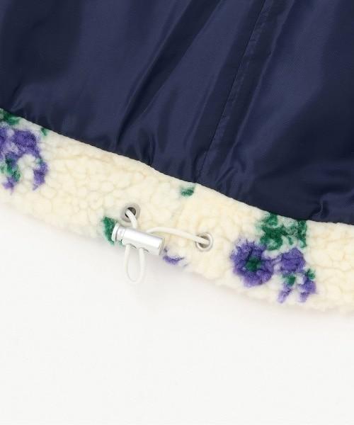 拼接羊羔絨夾克【韓國時尚】