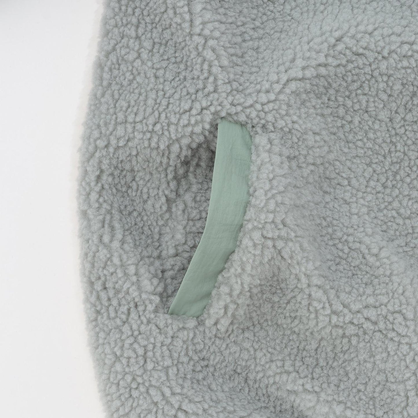 雙面配色羊羔絨外套