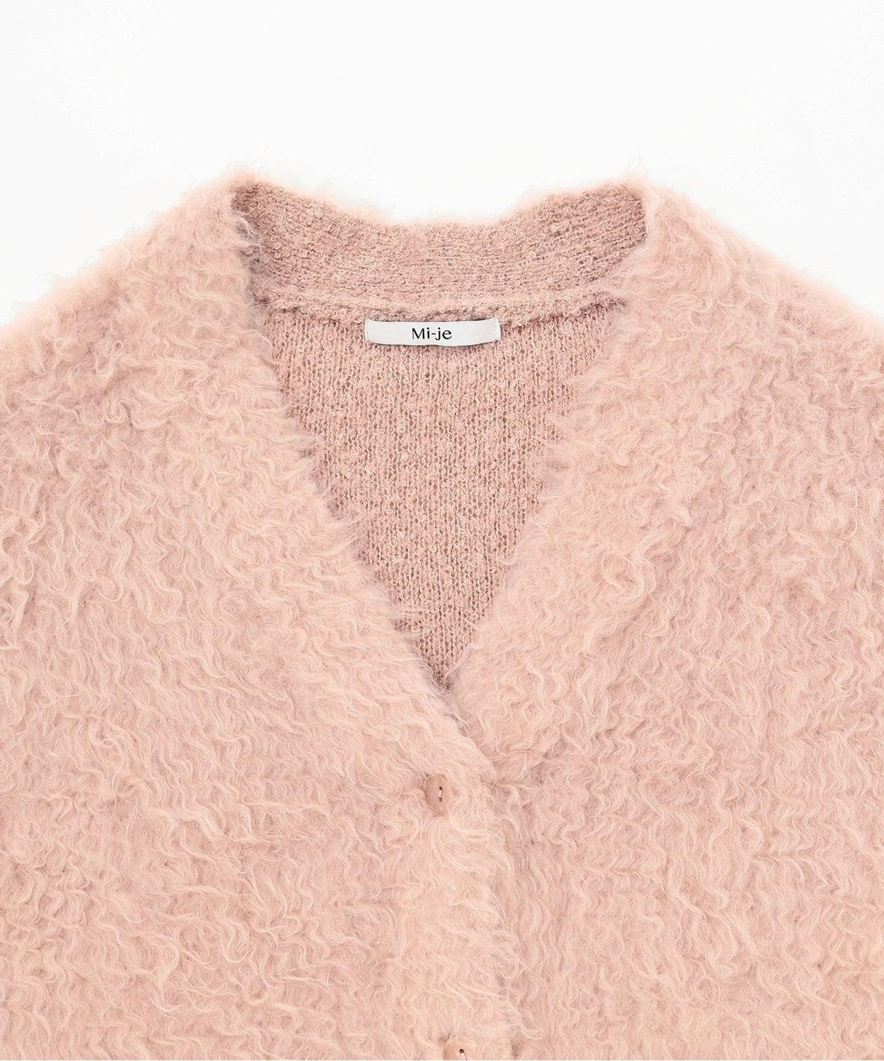 起毛針織開衫【韓國時尚】