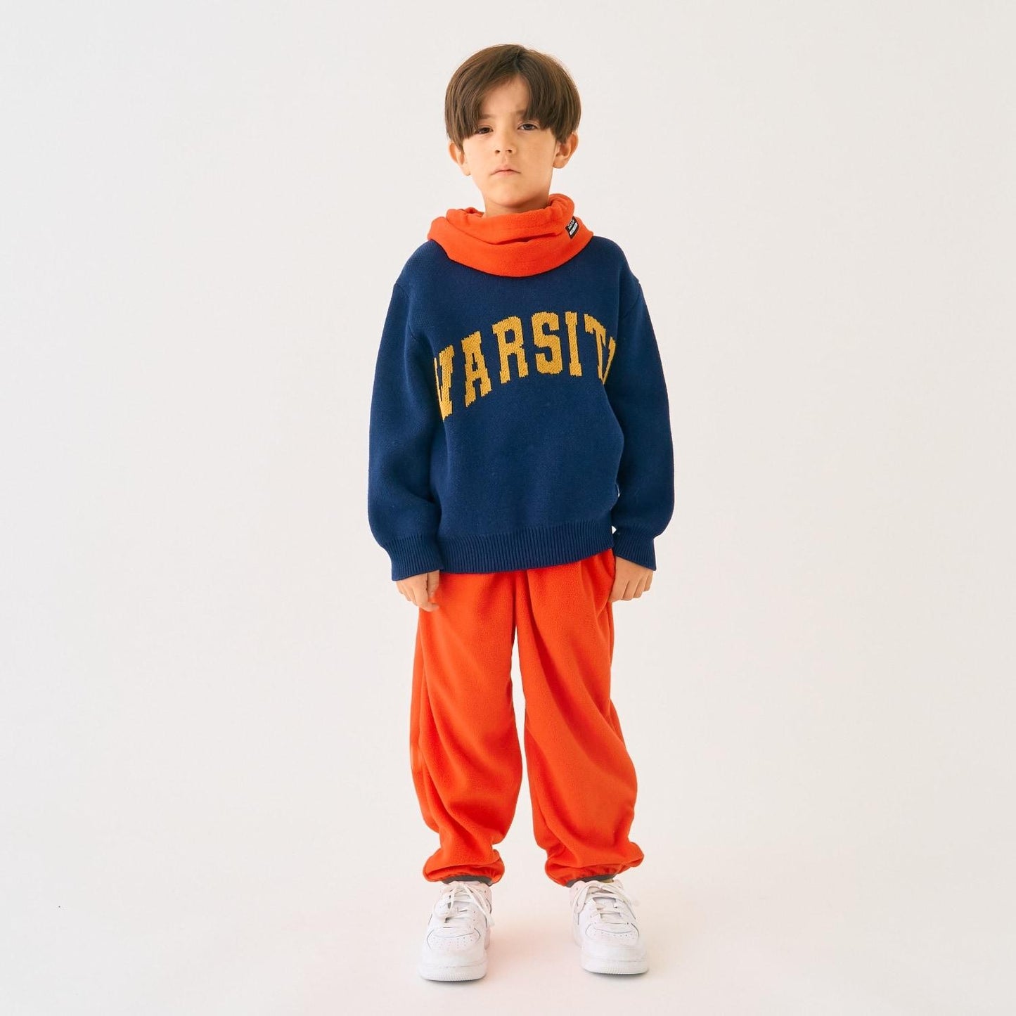 【可機洗】標誌針織衫