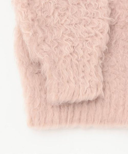 起毛針織開衫【韓國時尚】