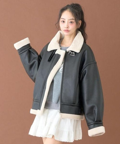 羊羔毛夾克【韓國時尚】