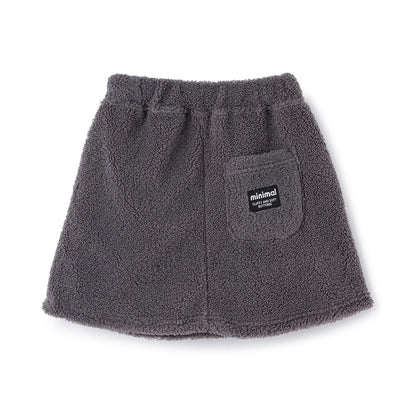 羊羔絨半身裙