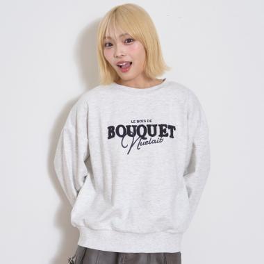 【秒可愛上衣】logo刺繡基礎款衛衣