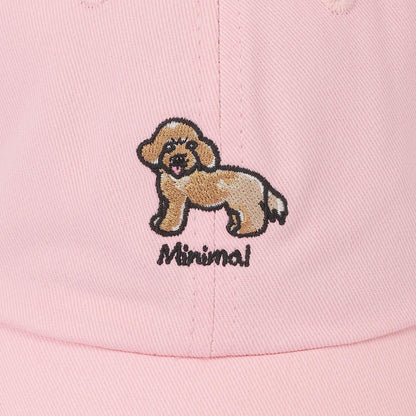 【ベンレノヴィッツ】拼色DOG刺繡棒球帽