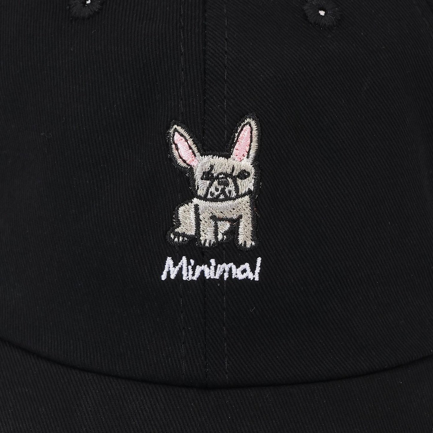 【ベンレノヴィッツ】拼色DOG刺繡棒球帽