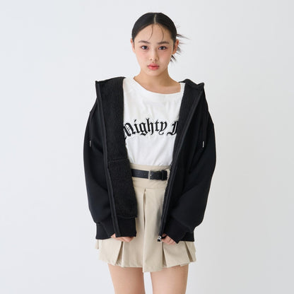 內里加絨拉鍊連帽衛衣