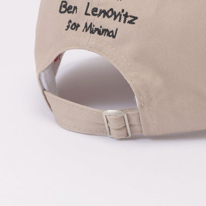 【ベンレノヴィッツ】拼色DOG刺繡棒球帽