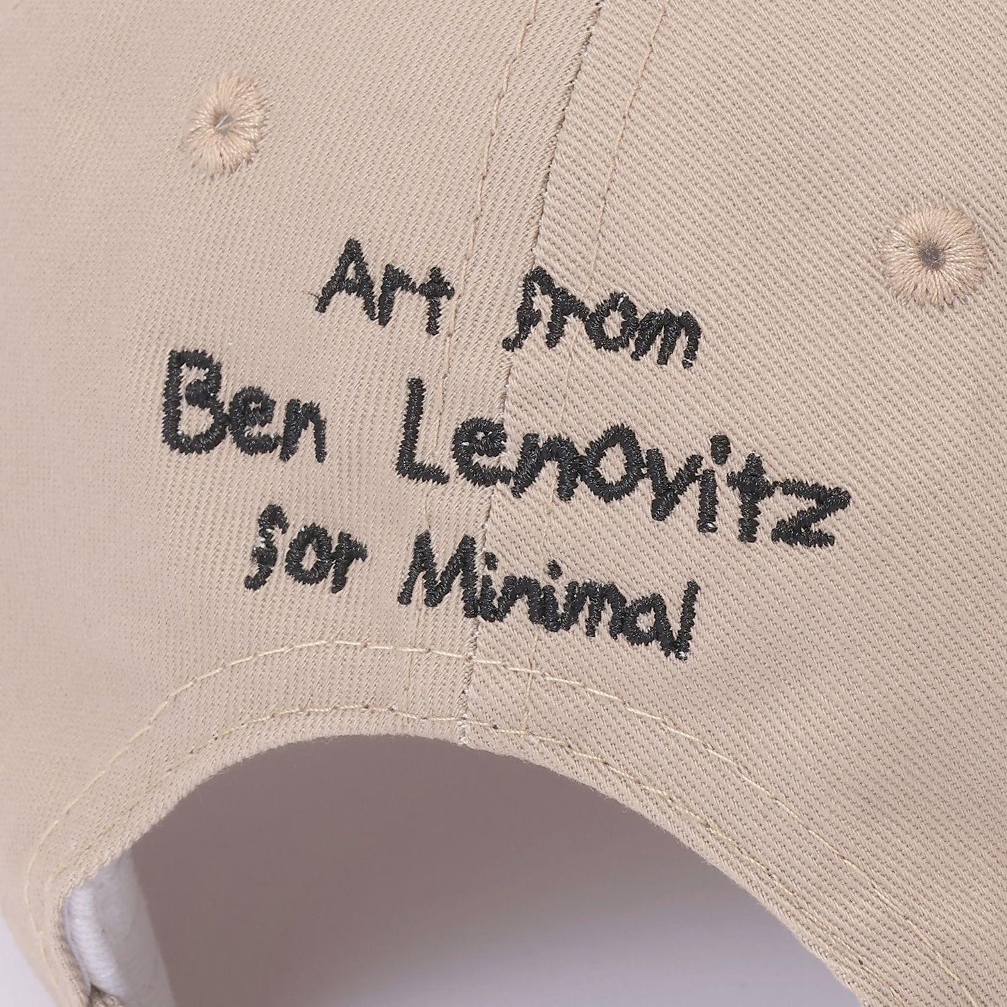 【ベンレノヴィッツ】拼色DOG刺繡棒球帽