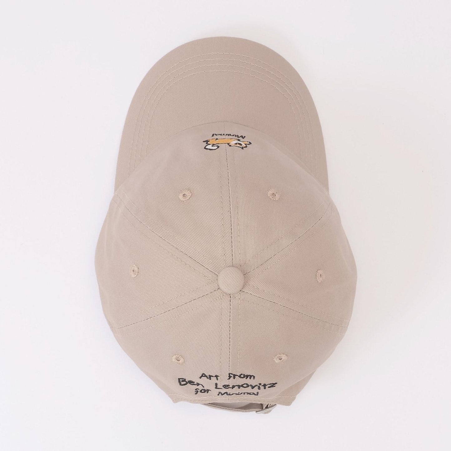 【ベンレノヴィッツ】拼色DOG刺繡棒球帽