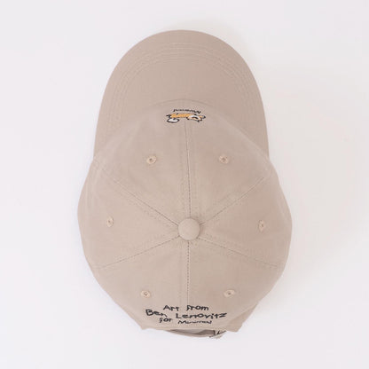 【ベンレノヴィッツ】拼色DOG刺繡棒球帽