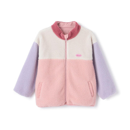 雙面配色羊羔絨外套