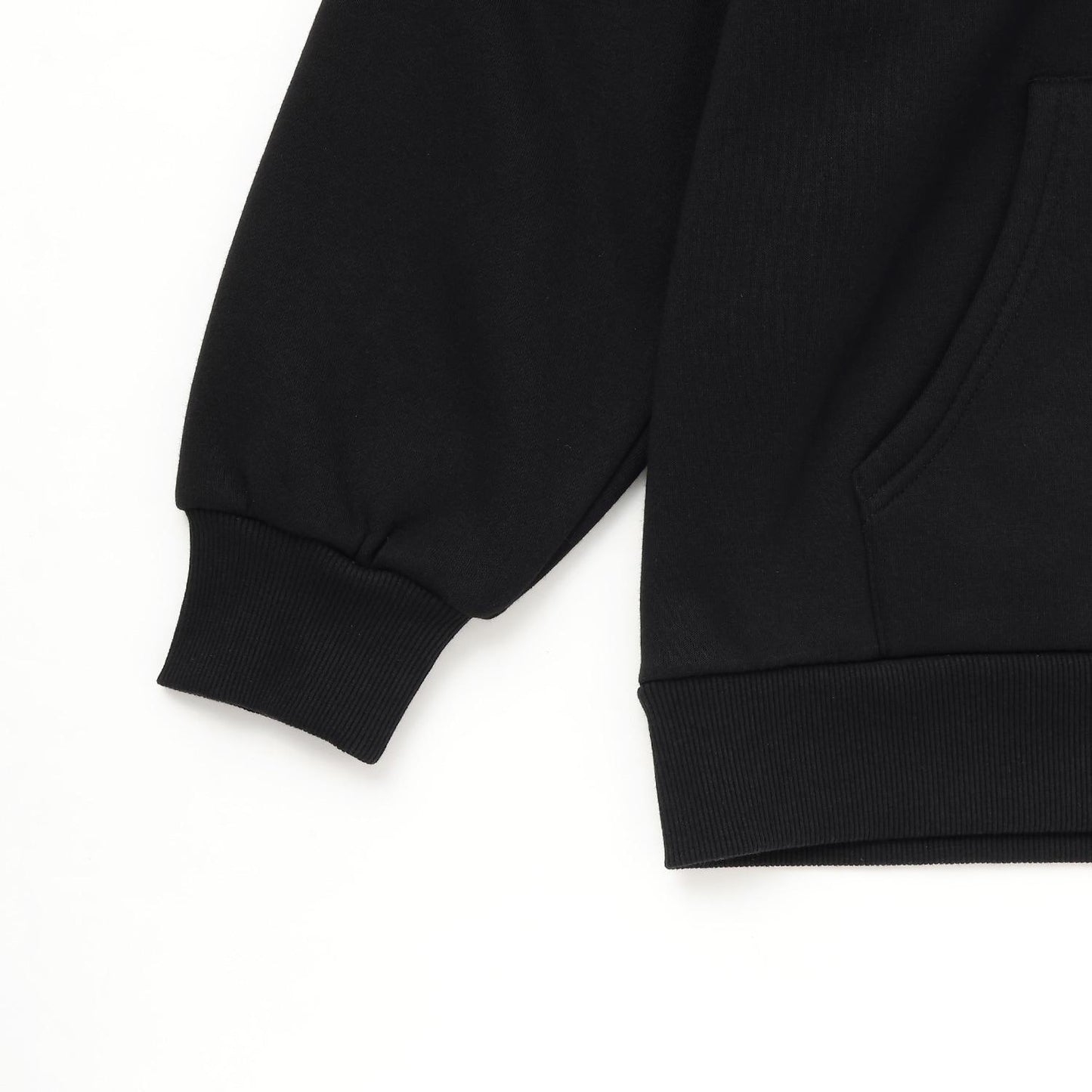 內里加絨拉鍊連帽衛衣