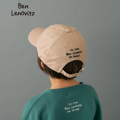 【ベンレノヴィッツ】拼色DOG刺繡棒球帽