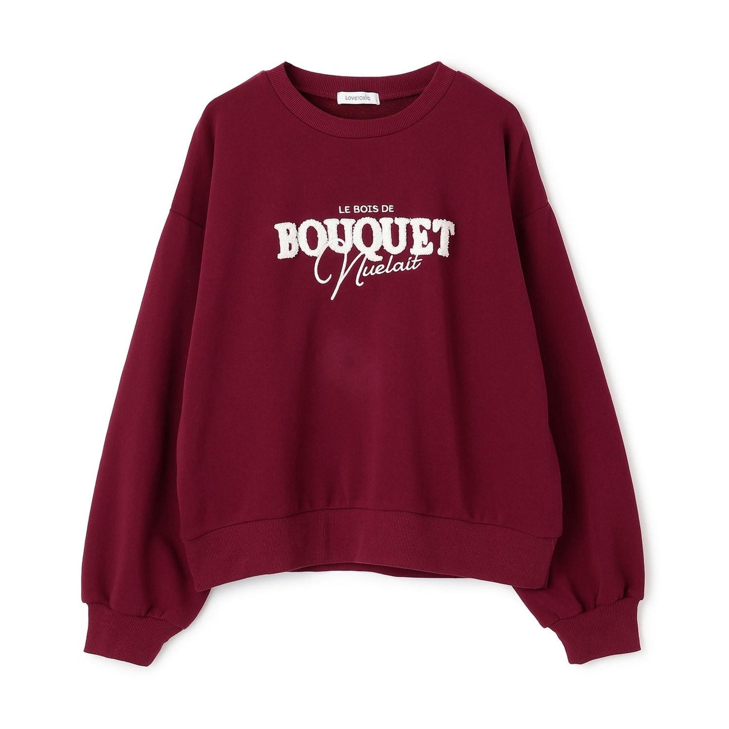 【秒可愛上衣】logo刺繡基礎款衛衣