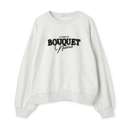 【秒可愛上衣】logo刺繡基礎款衛衣