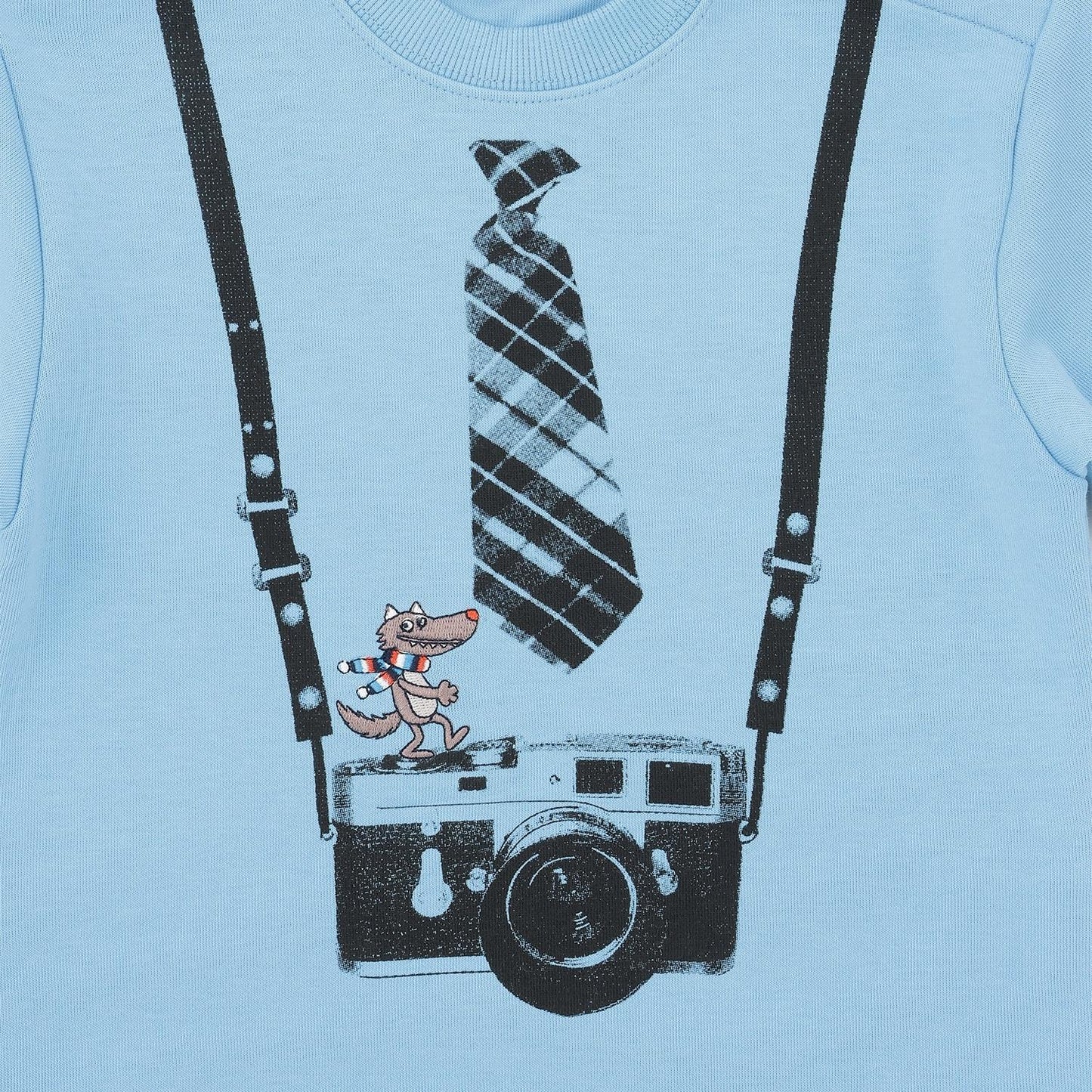 相機錯視印花衛衣