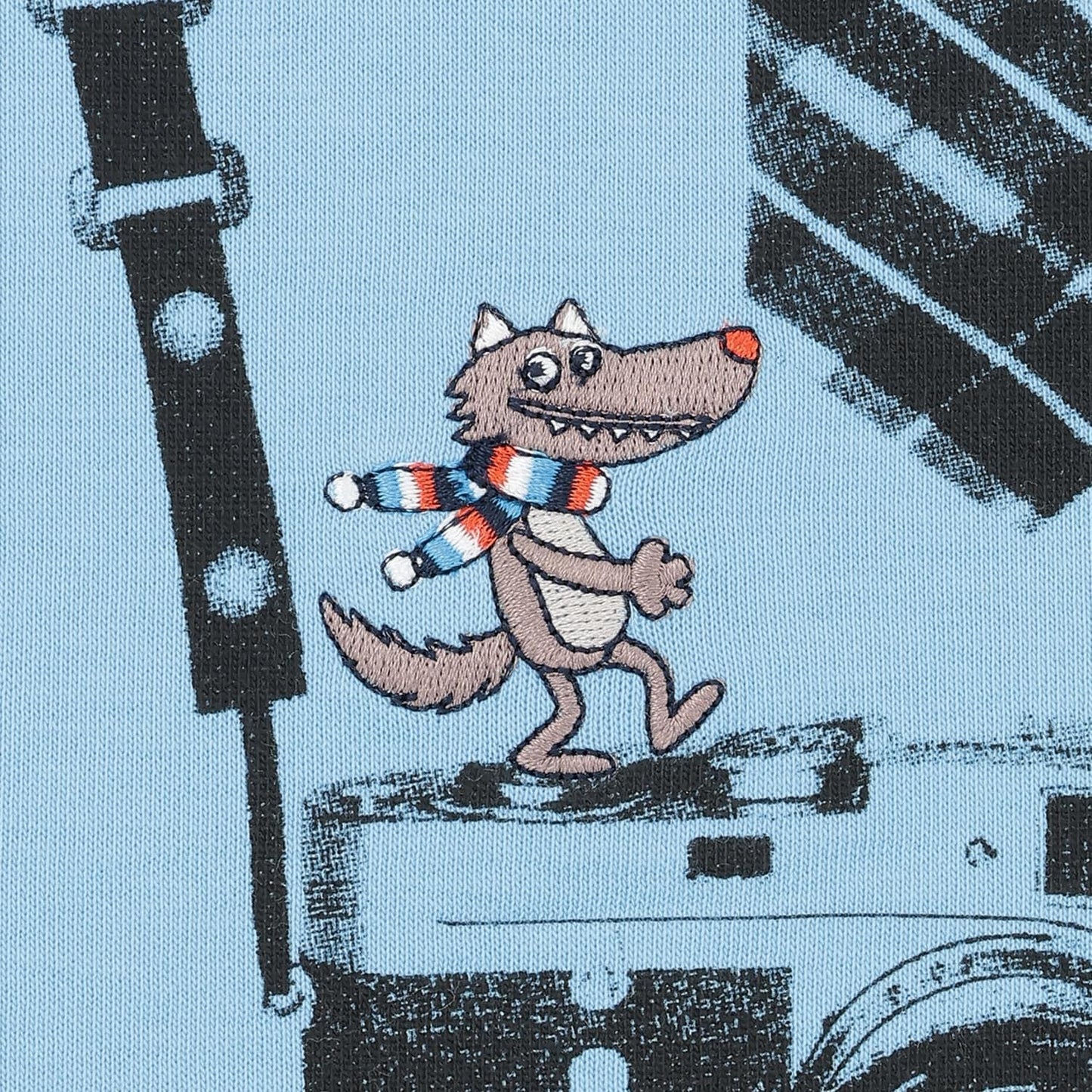 相機錯視印花衛衣