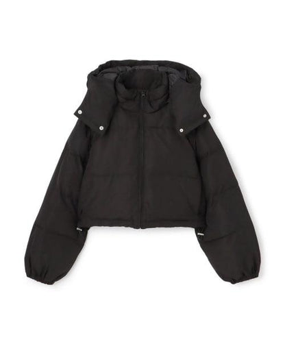 拼色加厚棉服【韓國時尚】