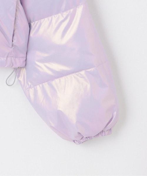 拼色加厚棉服【韓國時尚】