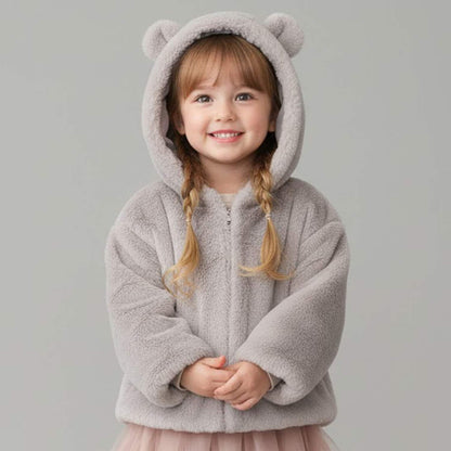 貓咪絨毛連帽衫托特包