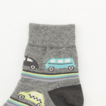 汽車圖案襪