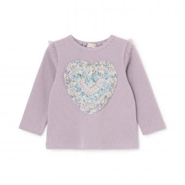 愛心荷葉邊衛衣