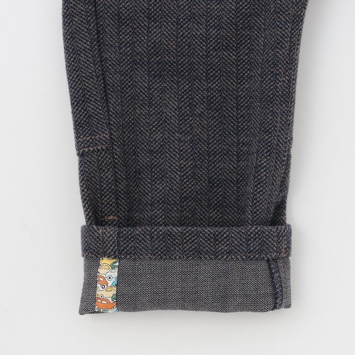 剪裁提花人字紋