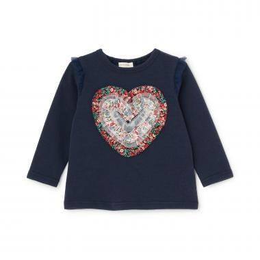 愛心荷葉邊衛衣