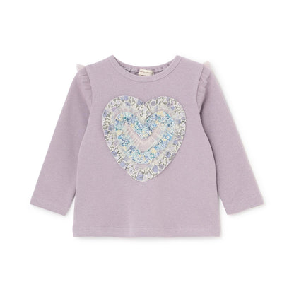 愛心荷葉邊衛衣