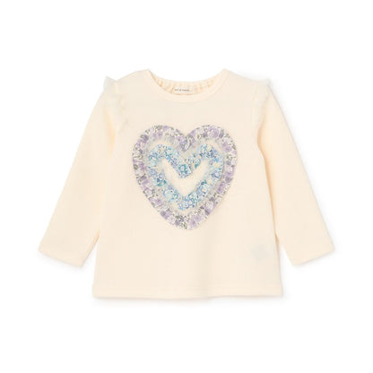 愛心荷葉邊衛衣