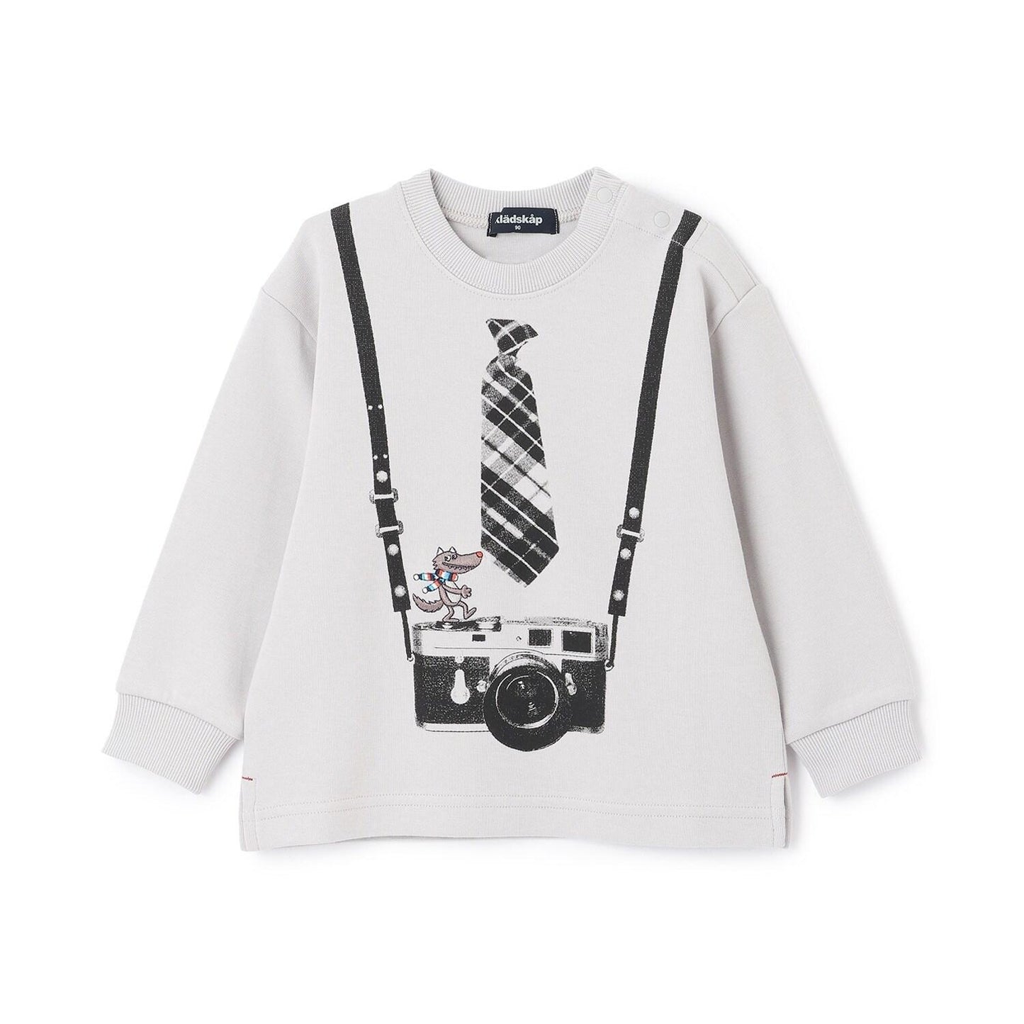 相機錯視印花衛衣