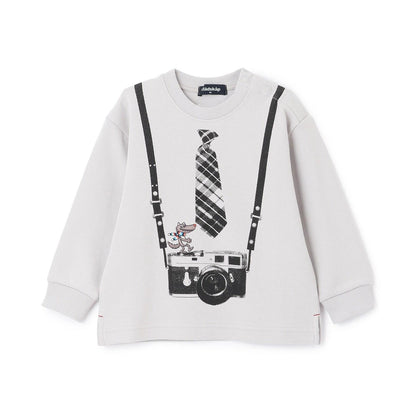 相機錯視印花衛衣