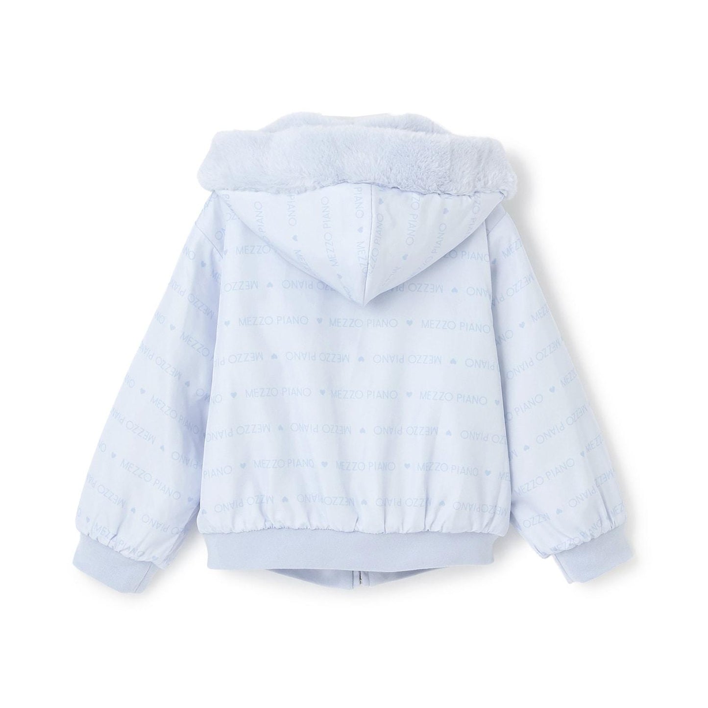 可雙面穿仿皮草短夾克