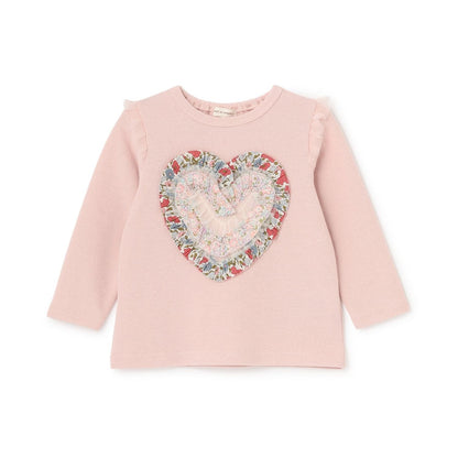 愛心荷葉邊衛衣