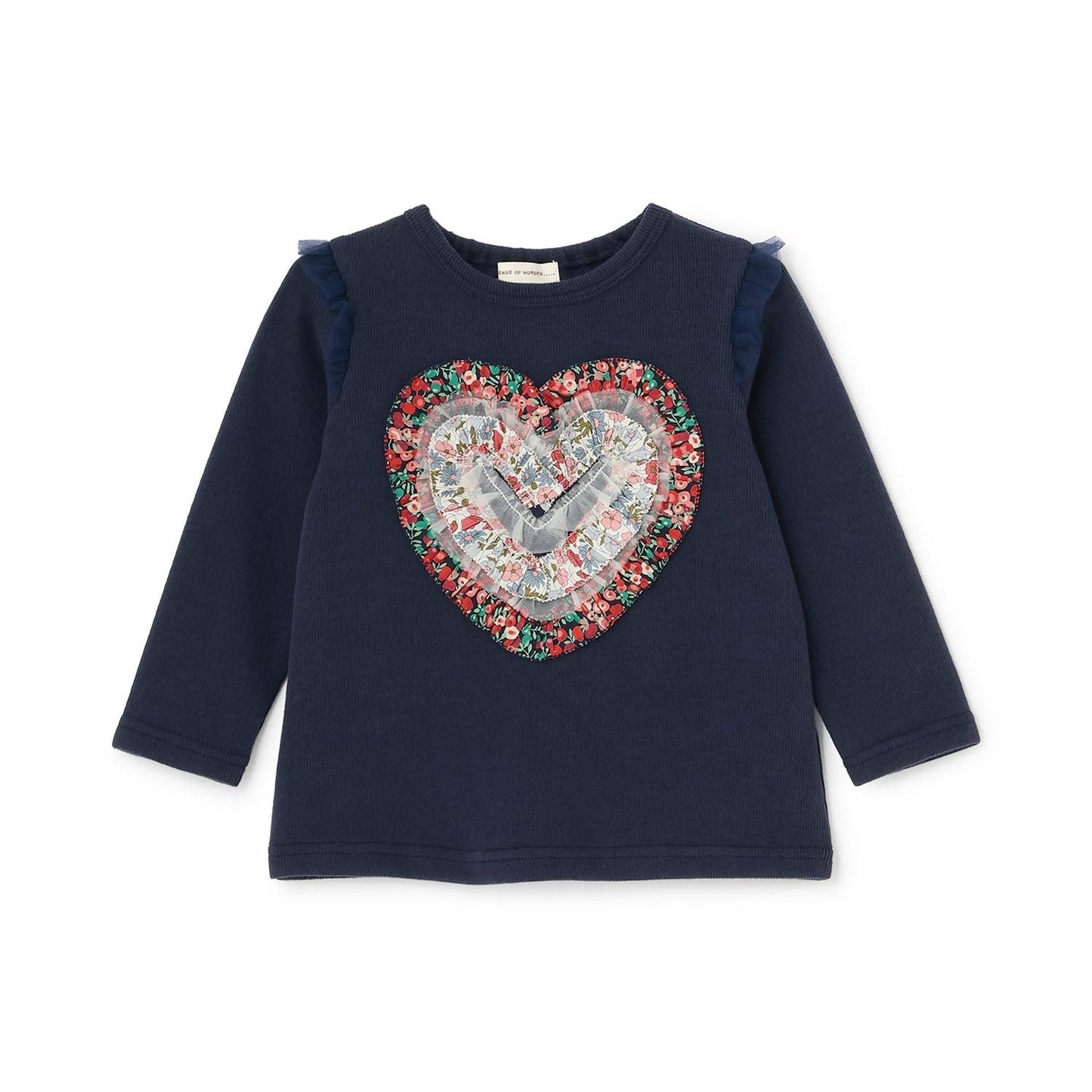 愛心荷葉邊衛衣