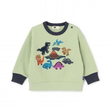 恐龍貼布繡衛衣