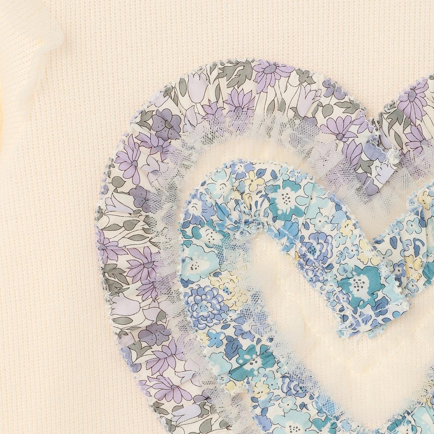 愛心荷葉邊衛衣