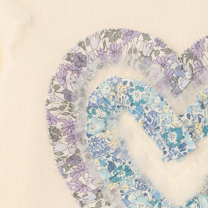 愛心荷葉邊衛衣