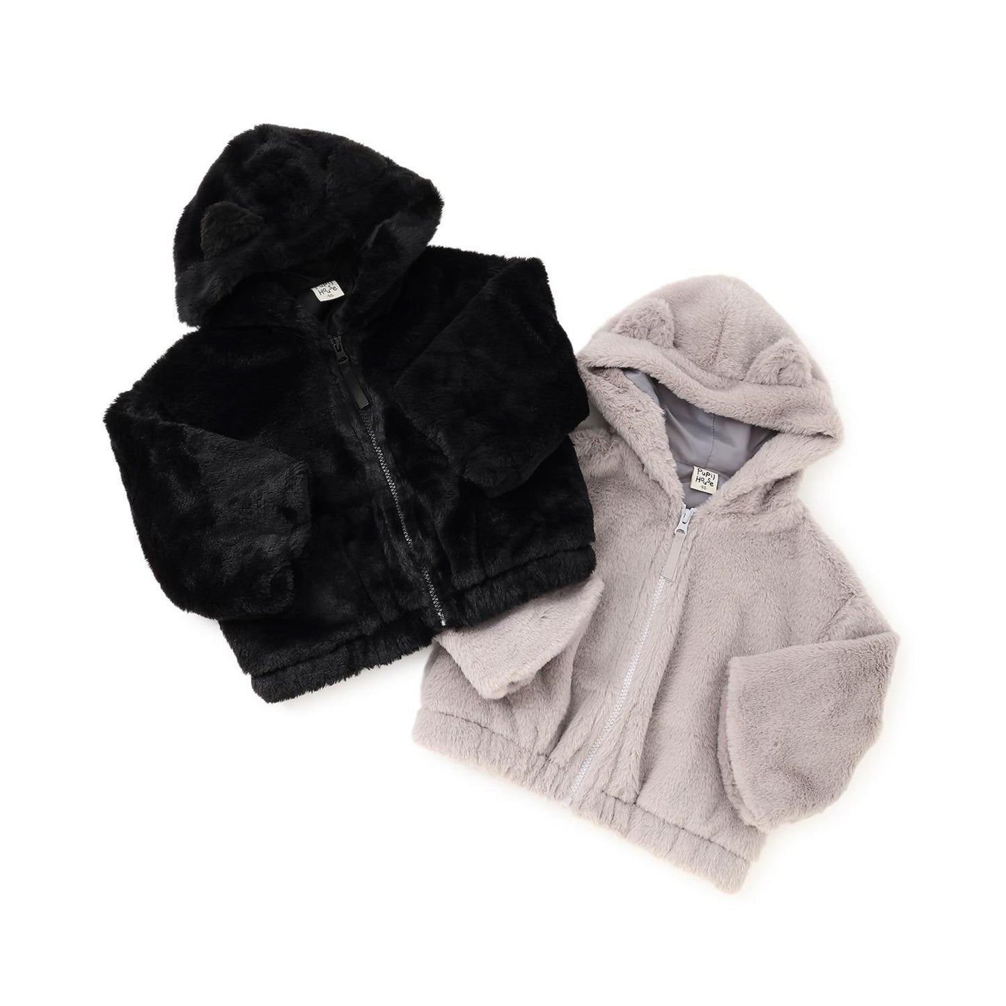 貓咪絨毛連帽衫托特包