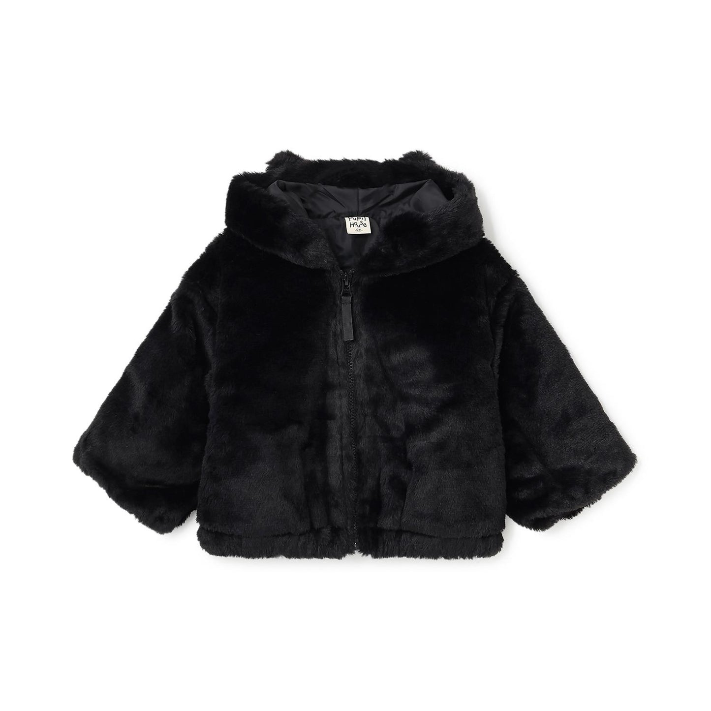 貓咪絨毛連帽衫托特包