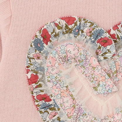 愛心荷葉邊衛衣