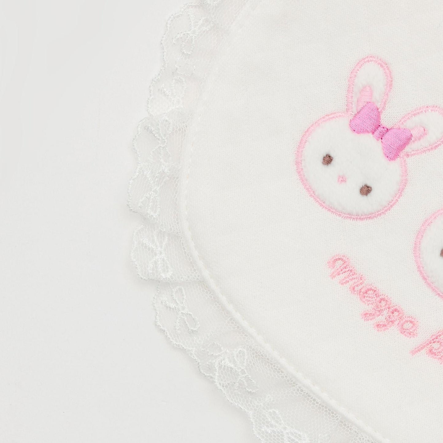 兔子貼布繡圍兜