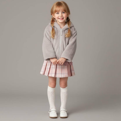 貓咪絨毛連帽衫托特包