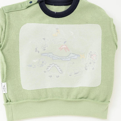 恐龍貼布繡衛衣